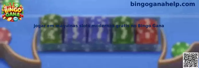 Máquinas slots modernas en Bingo Gana