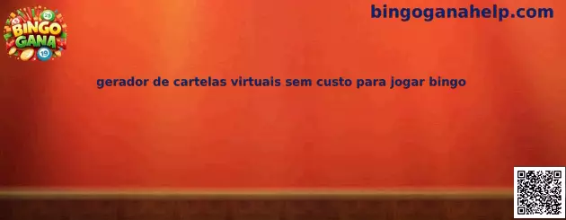 Generador de cartelas virtuales sin costo para jugar bingo